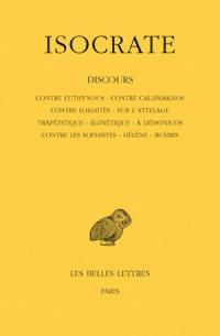 Discours. Vol. 1. Contre Euthynous. Contre Callimakhos. Contre Lokhitès