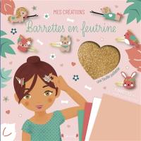 Barrettes en feutrine