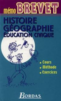 Histoire, géographie, éducation civique