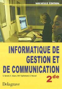 Informatique de gestion et de communication, 2de