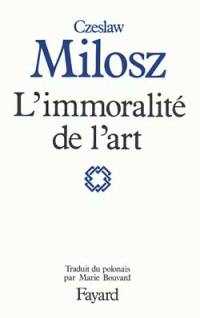 L'Immoralité de l'art