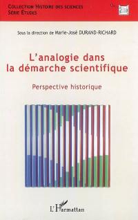 L'analogie dans la démarche scientifique : perspective historique