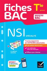 NSI spécialité, terminale générale : nouveau bac