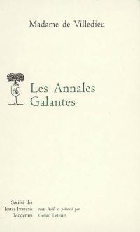 Les annales galantes