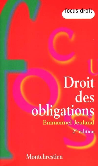 Droit des obligations