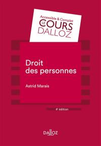 Droit des personnes