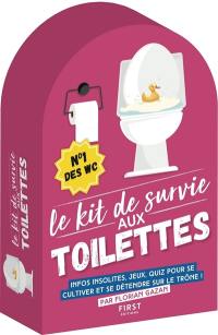 Le kit de survie aux toilettes : infos insolites, jeux, quiz pour se cultiver et se détendre sur le trône !