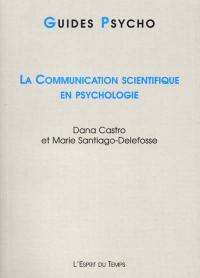 La communication scientifique en psychologie