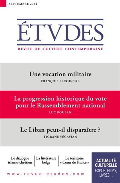 Etudes, n° 4318