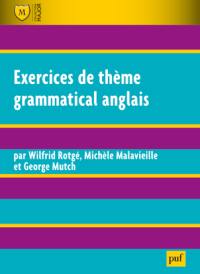 Exercices de thème grammatical anglais