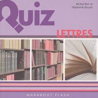 Quiz lettres