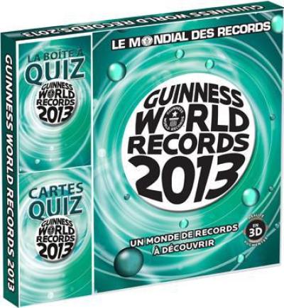 Coffret Guinness world records 2013