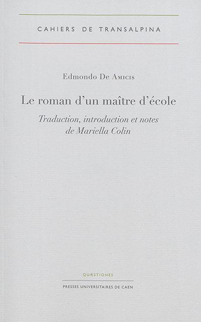 Le roman d'un maître d'école