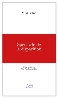 Spectacle de la disparition