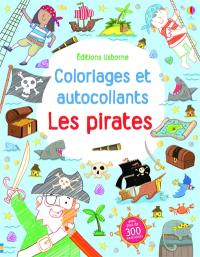 Coloriages et autocollants : les pirates