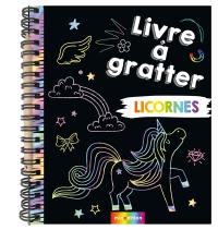 Licornes : livre à gratter