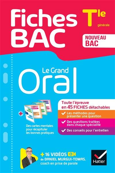 Le grand oral, terminale générale : nouveau bac