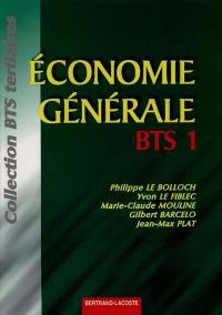 Economie générale, BTS 1re année