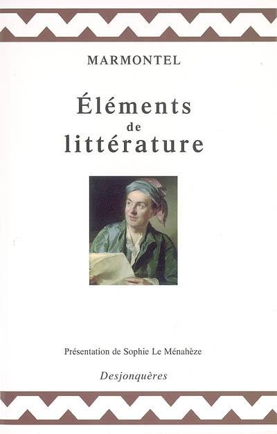 Eléments de littérature