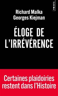 Eloge de l'irrévérence