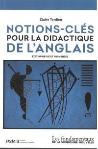 Notions-clés pour la didactique de l'anglais