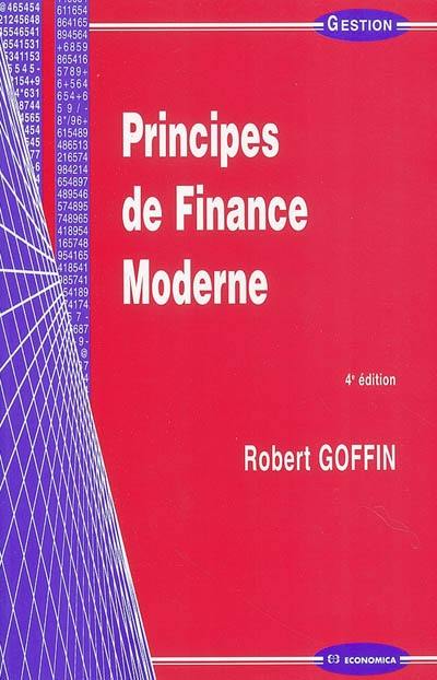 Principes de finance moderne