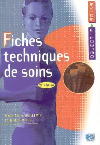 Fiches techniques de soins