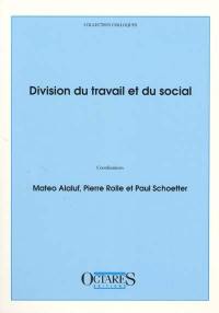 Division du travail et du social