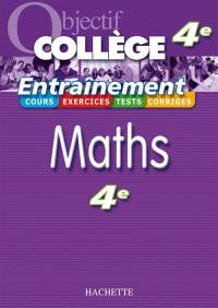 Maths 4e : conforme aux nouveaux programmes