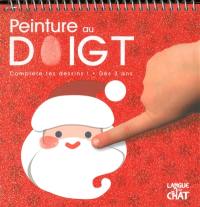 Peinture au doigt : complète tes dessins ! : Noël