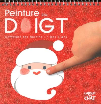 Peinture au doigt : complète tes dessins ! : Noël