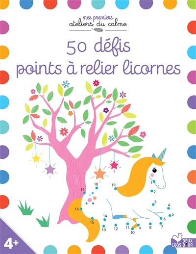 50 défis points à relier licornes