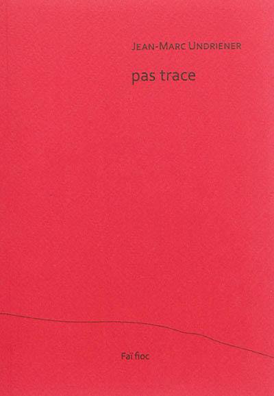 Pas trace