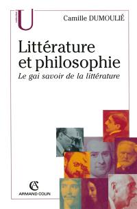 Littérature et philosophie : le gai savoir de la littérature