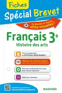 Français 3e : histoire des arts