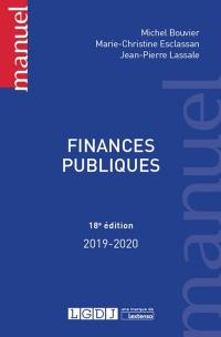 Finances publiques : 2019-2020