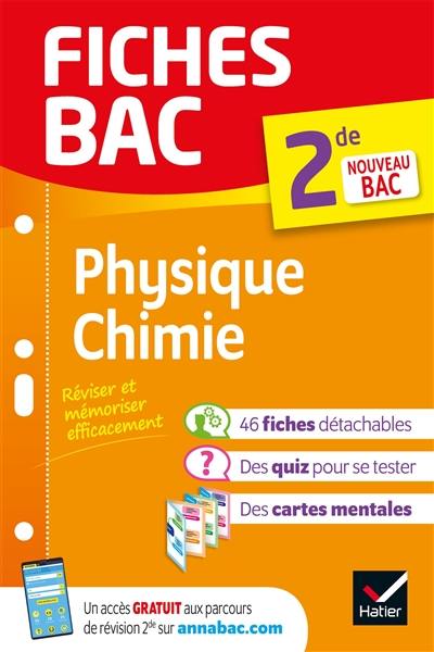 Physique chimie 2de : nouveau bac