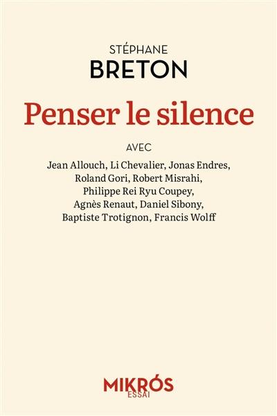 Penser le silence