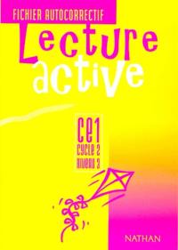 Lecture active CE1, cyle 2 niveau 2 : fichier autocorrectif