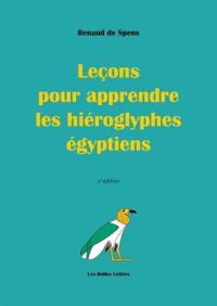 Leçons pour apprendre les hiéroglyphes égyptiens