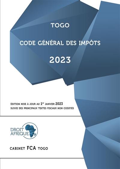 Togo : Code général des impôts 2023