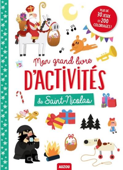 Mon grand livre d'activités de Saint-Nicolas