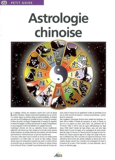 Astrologie chinoise