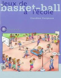 Jeux de basket-ball à l'école