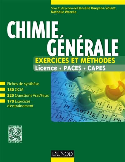 Chimie générale : exercices et méthodes : licence, PACES, CAPES