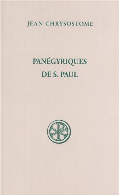 Panégyriques de saint Paul