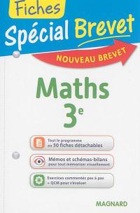 Maths 3e : nouveau brevet