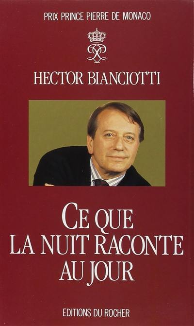 Ce que la nuit raconte au jour