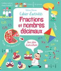 Cahier d'activités : fractions et nombres décimaux