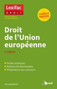 Droit de l'Union européenne : licence & master